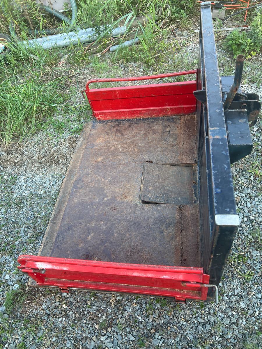 トラクタダンプ！トラクター用！ダンプキャリヤ！ダンプキャリア！熊谷