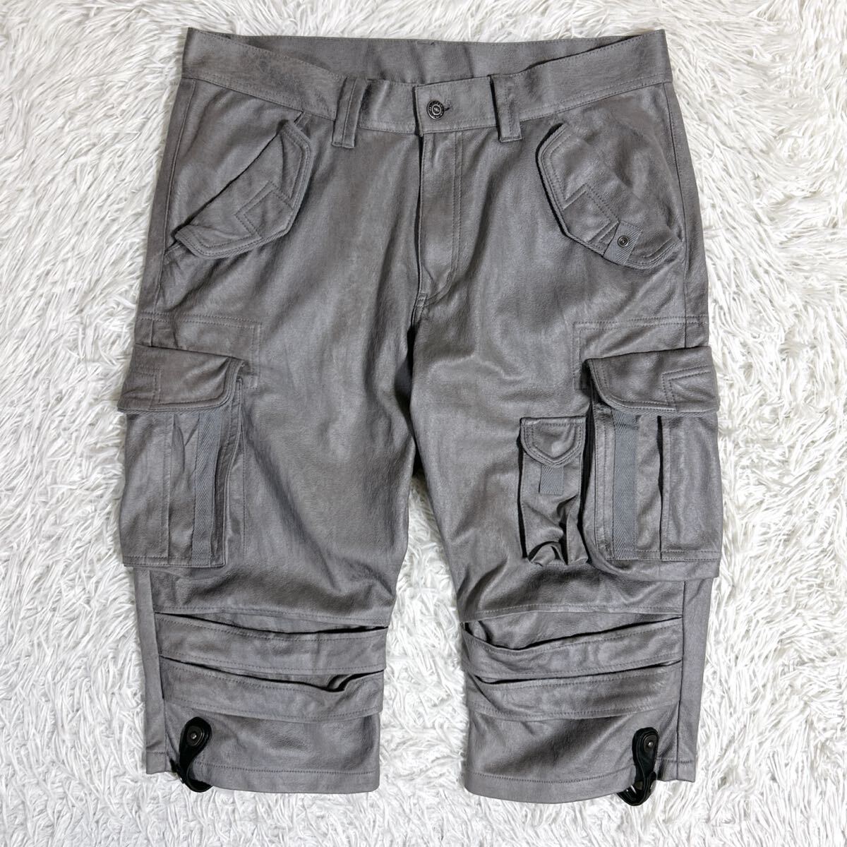 【未使用級】TORNADO MART ブーツカット グラフィック パンツ M 未使用級】TORNADO MART ブーツカット グラフィック パンツ M