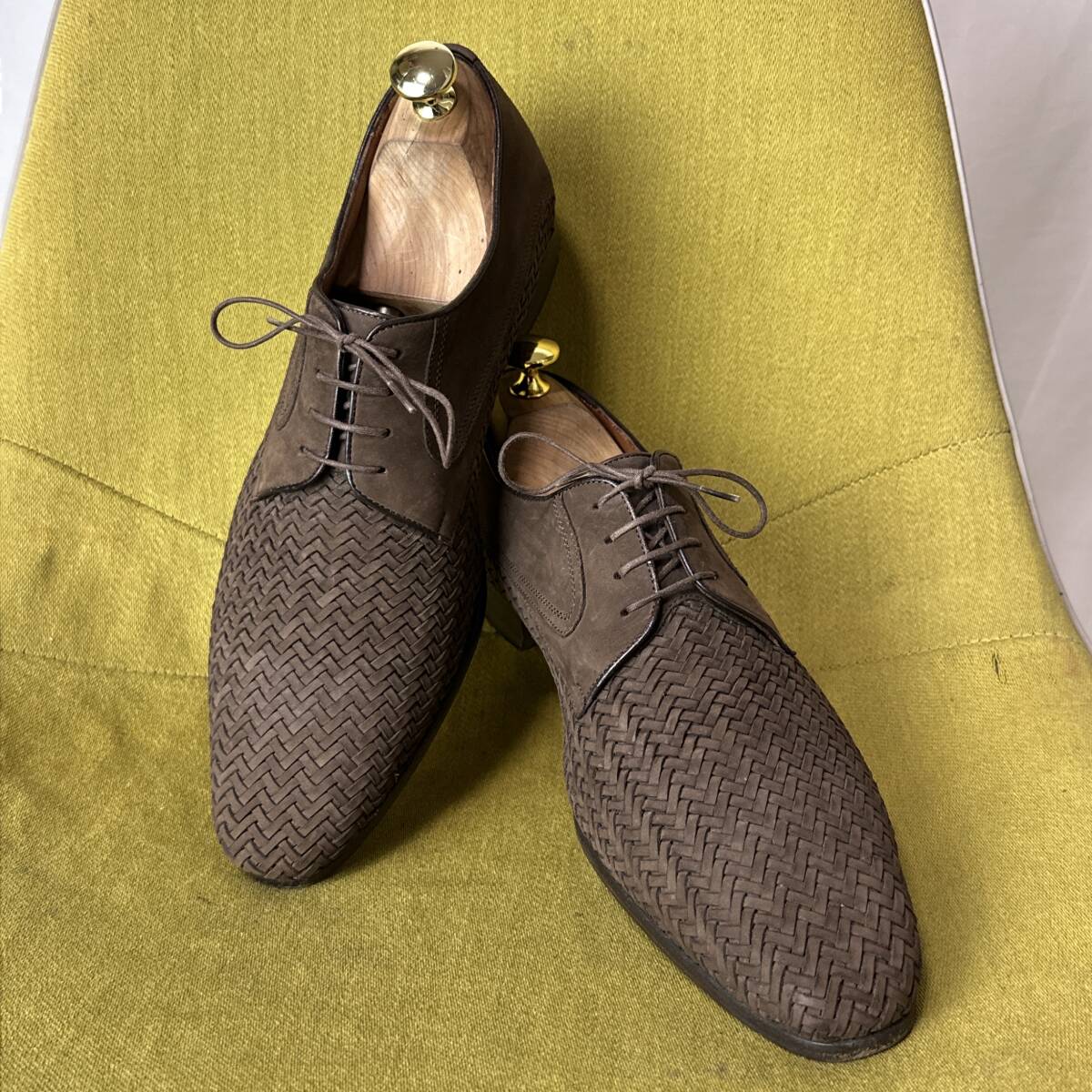 GIORGIO ARMANI エスパドリーユ ヌバックレザー シューズ 革靴 GIORGIO ARMANI エスパドリーユ ヌバックレザー シューズ 革靴