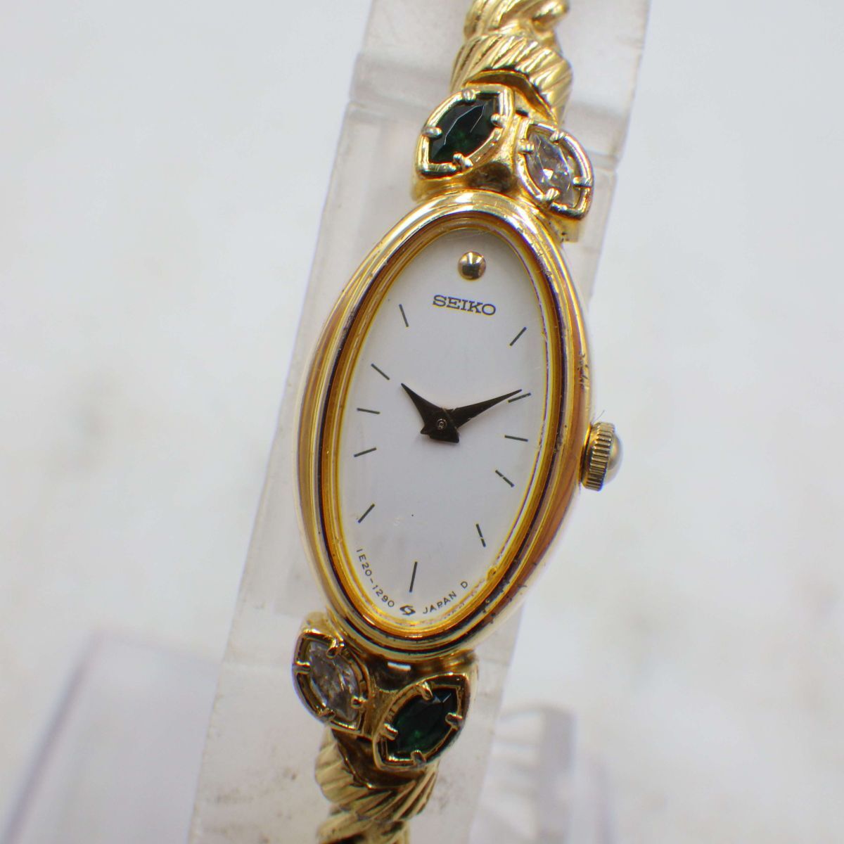 【希少　新品電池】2049 SEIKO 腕時計　レディース　1e20-5a00 希少 新品電池】2049 SEIKO 腕時計 レディース 1e20-5a00