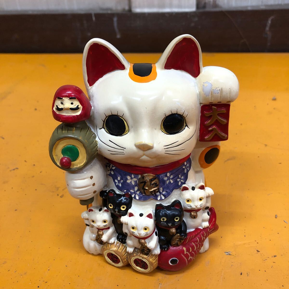 招き猫貯金箱昭和レトロ