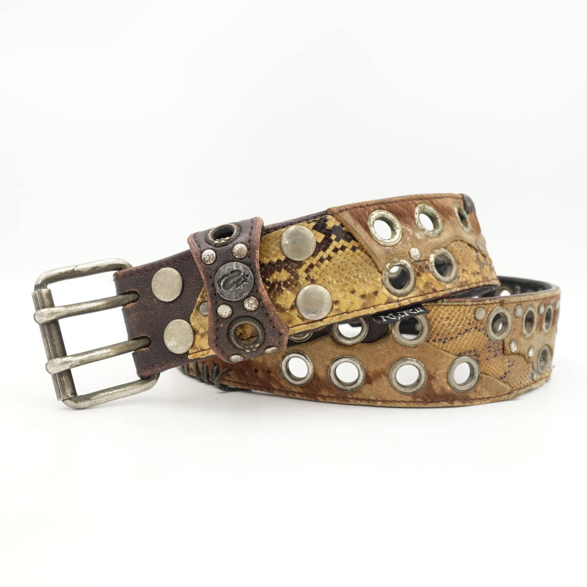 【超レア】 KMRii ヴィンテージ レザー ベルト ケムリ kmrii Yahoo!オークション - 00s KMRii Archive Belt Bag rare