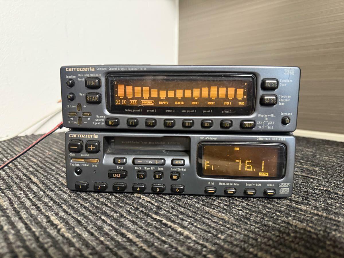 カロッツェリア カセットデッキ KEH-M45 イコライザー EQ-66 【公式通販】