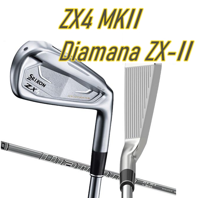 ゴルフ Srixon スリクソン ZX4 アイアン 5本セット (6〜P)