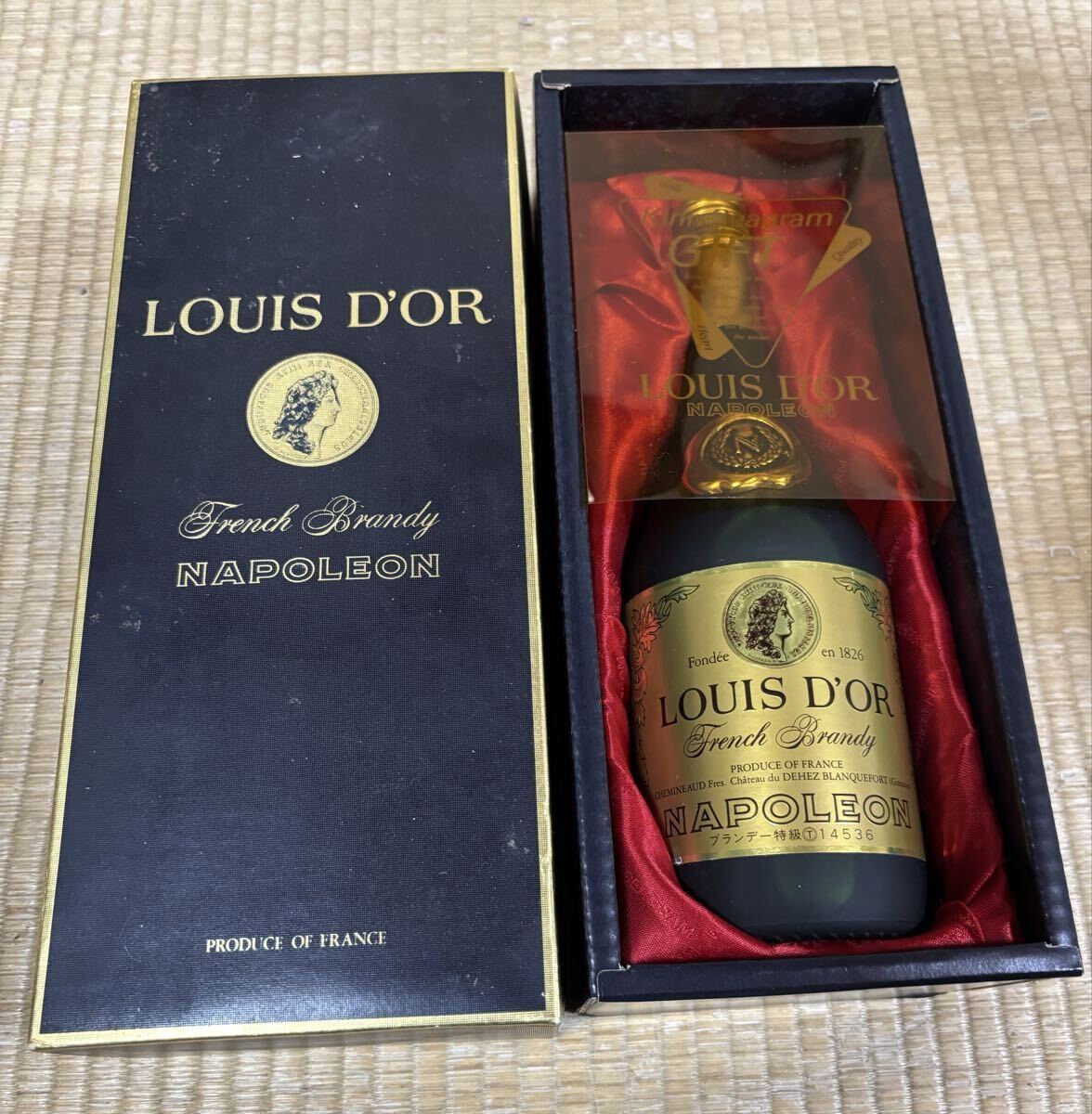 NAPOLEON ブランデー ギフトボックス入り L. Dorville ナポレオン ブランデー ギフトボックス入り - メルカリ