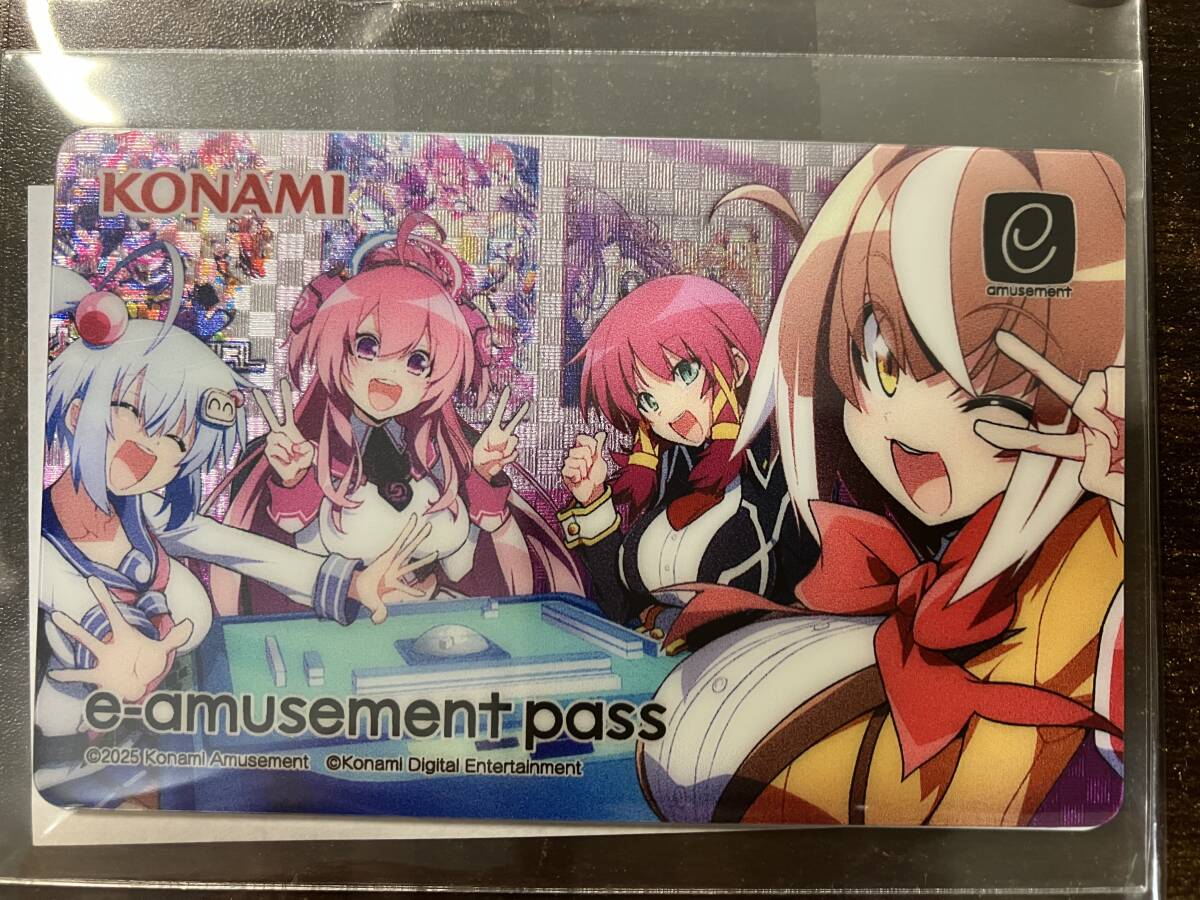 e-amusement pass ひなビタ　イーパス KONAMI ひなビタ e-amusement pass キャラクターカード4枚