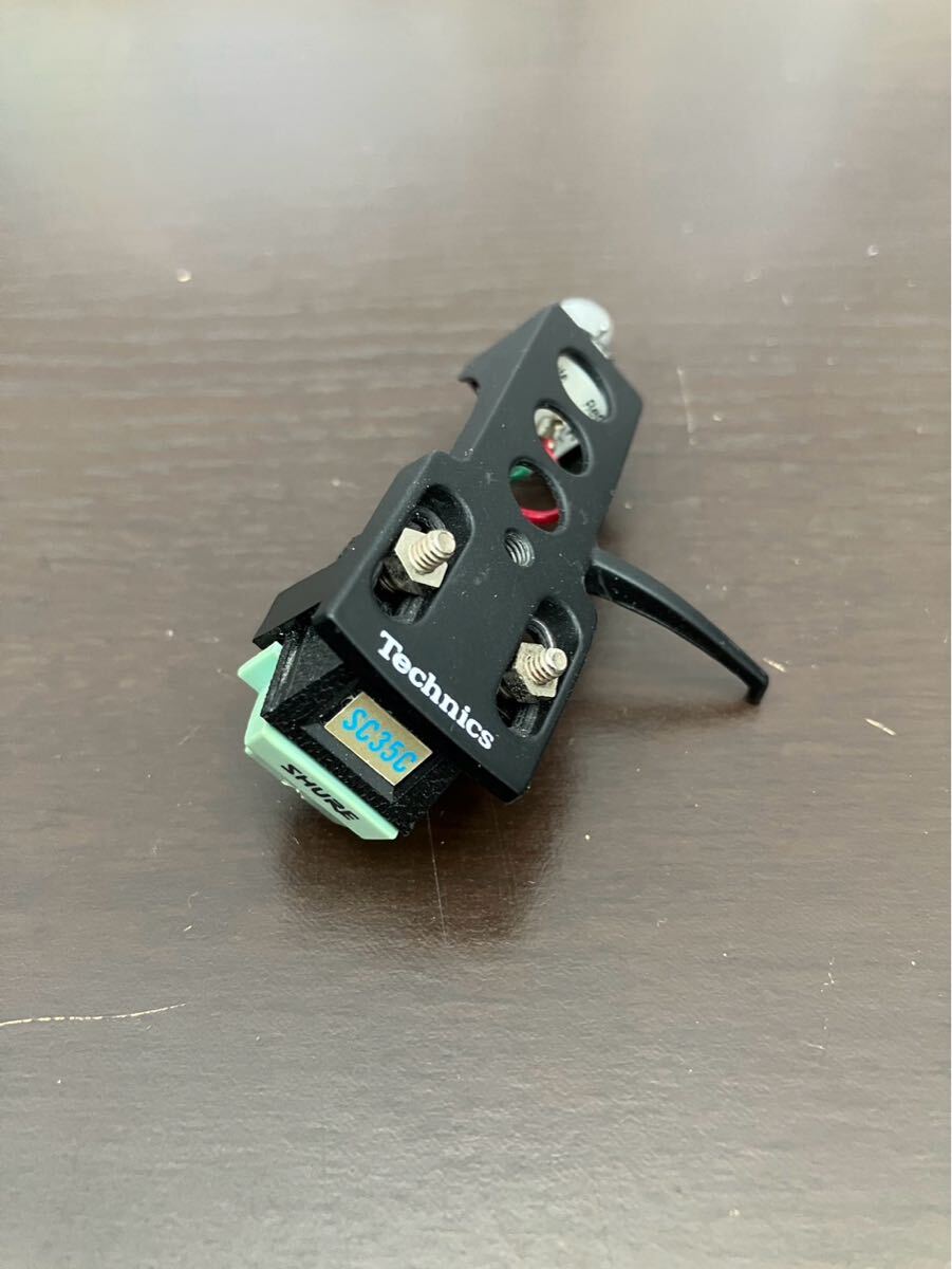 動作品SHURE M44G カートリッジ2つセット M44G SHURE Technics ヘッド