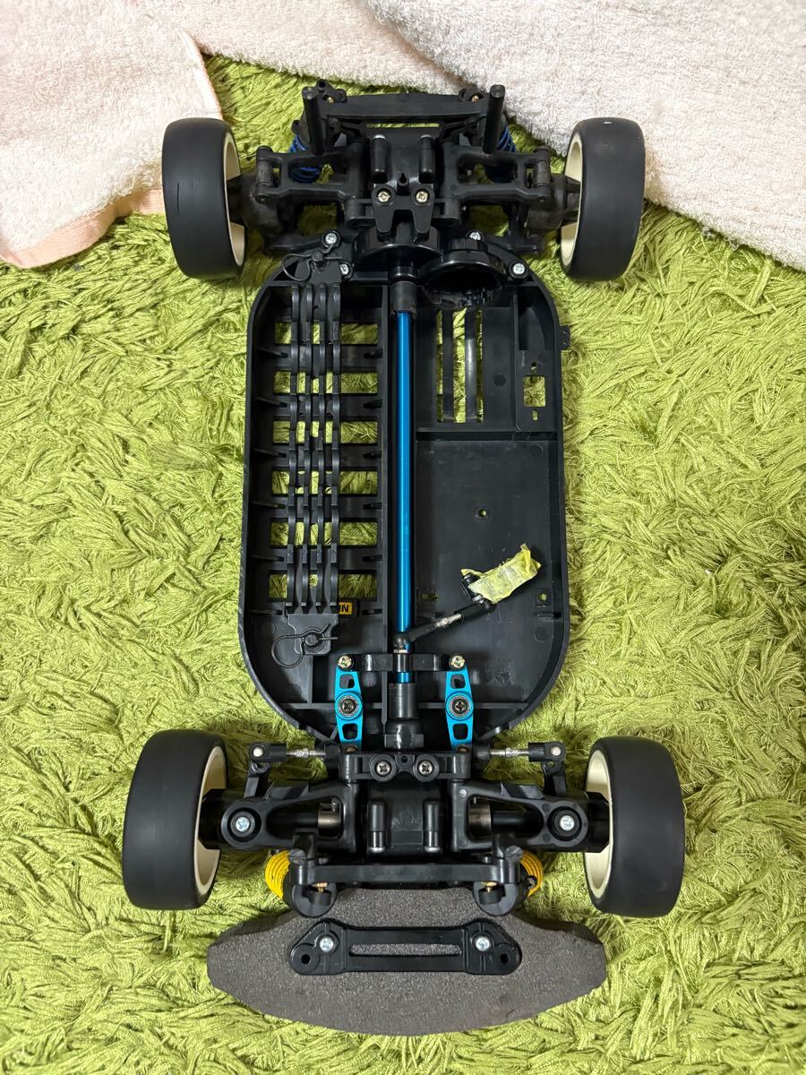 ラジコンシャーシ 黒と青 前後サスペンション付き シャーシキット | G−Web Shop