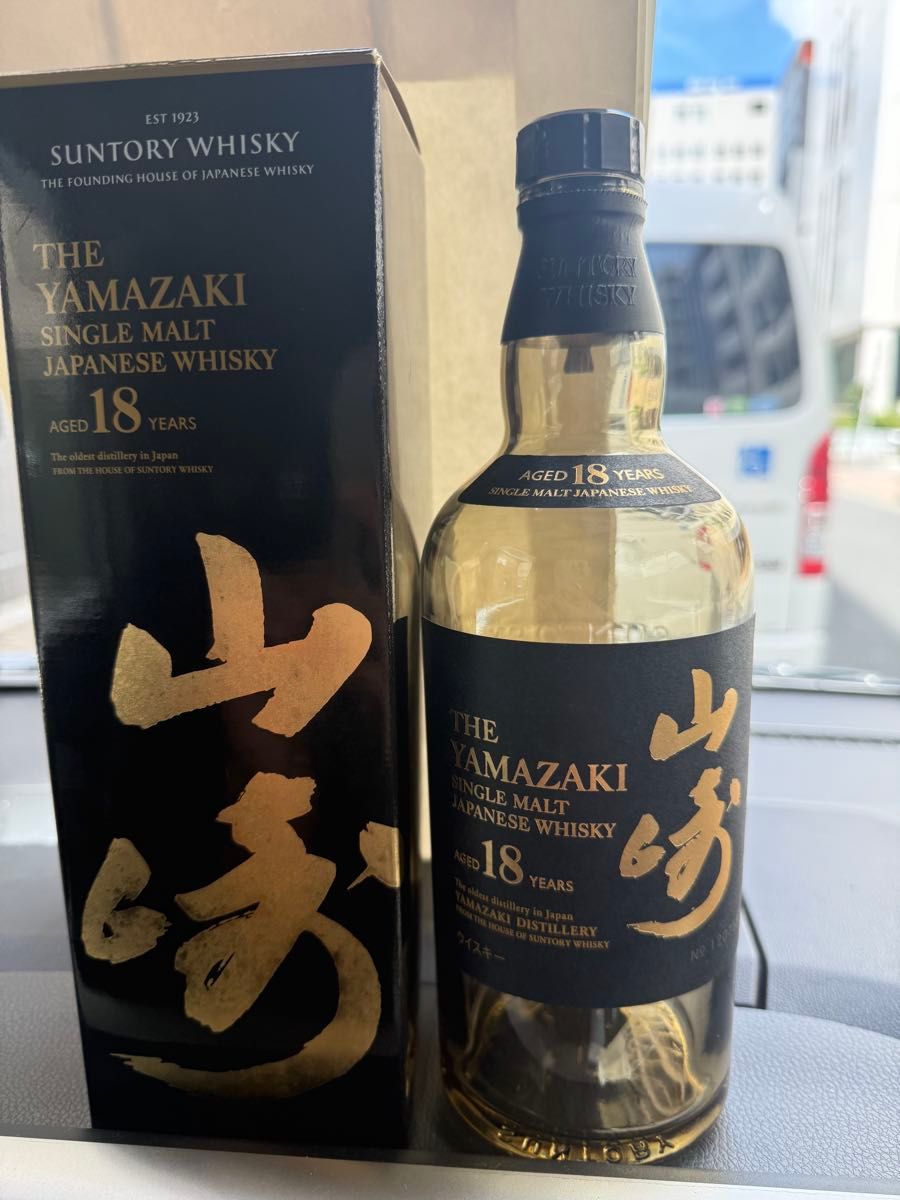 サントリー 山崎 18年 空瓶 空箱 | Shop at JDirectItems Fleamarket