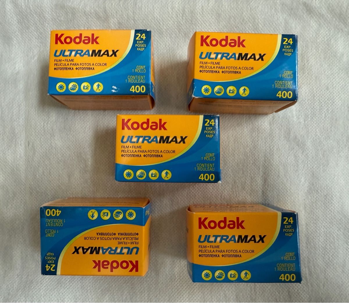 コダック スーパーゴールド400 24枚撮り 5本セット 期限切れ | Shop at