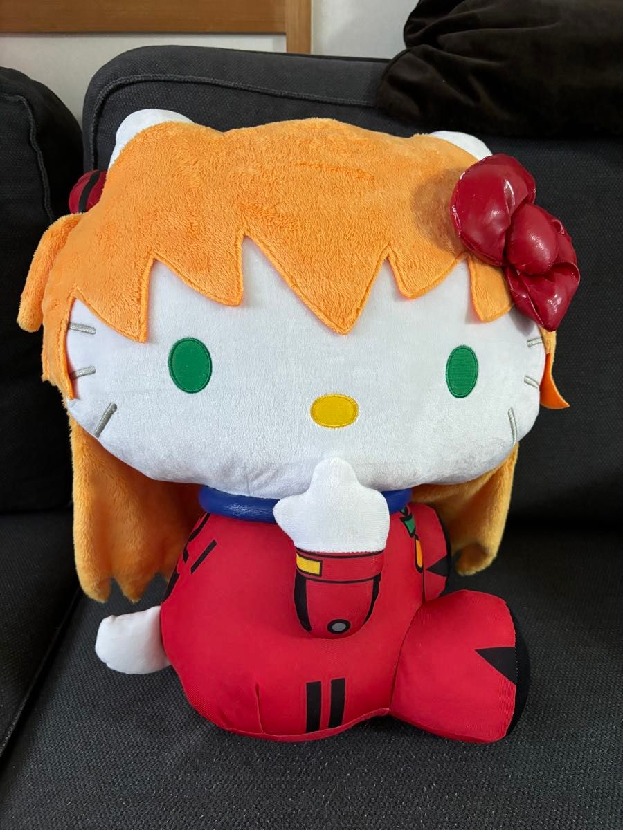 ハローキティ エヴァンゲリオン アスカ ぬいぐるみ マスコット | Shop