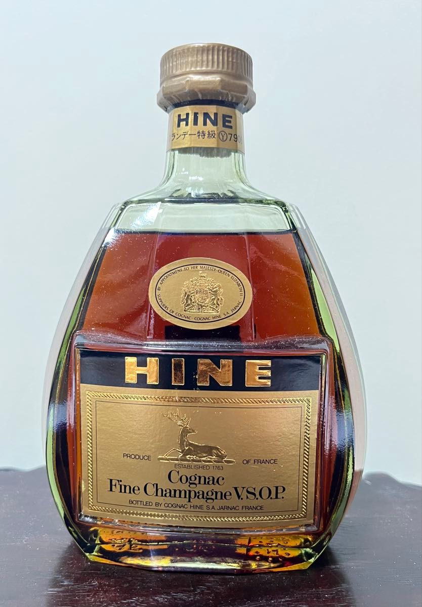HINE COGNAC X.O. ハイン コニャック 鹿型ボトル 陶器ボトル (未開封