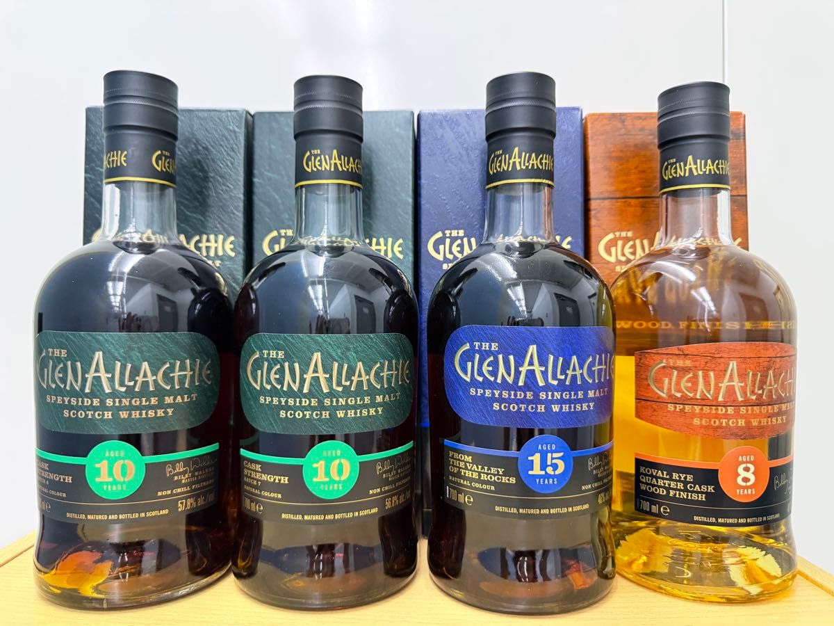 激安！グレンアラヒー8本セット　旧ボトル　15年　12年　10年 激安！グレンアラヒー8本セット 旧ボトル 15年 12年 10年 バッチ6