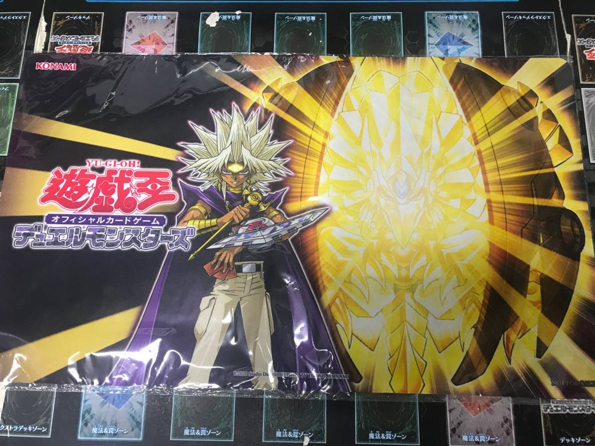 遊戯王 闇マリク ラーの翼神竜 プレイマット 遊戯王の日 公式 海外