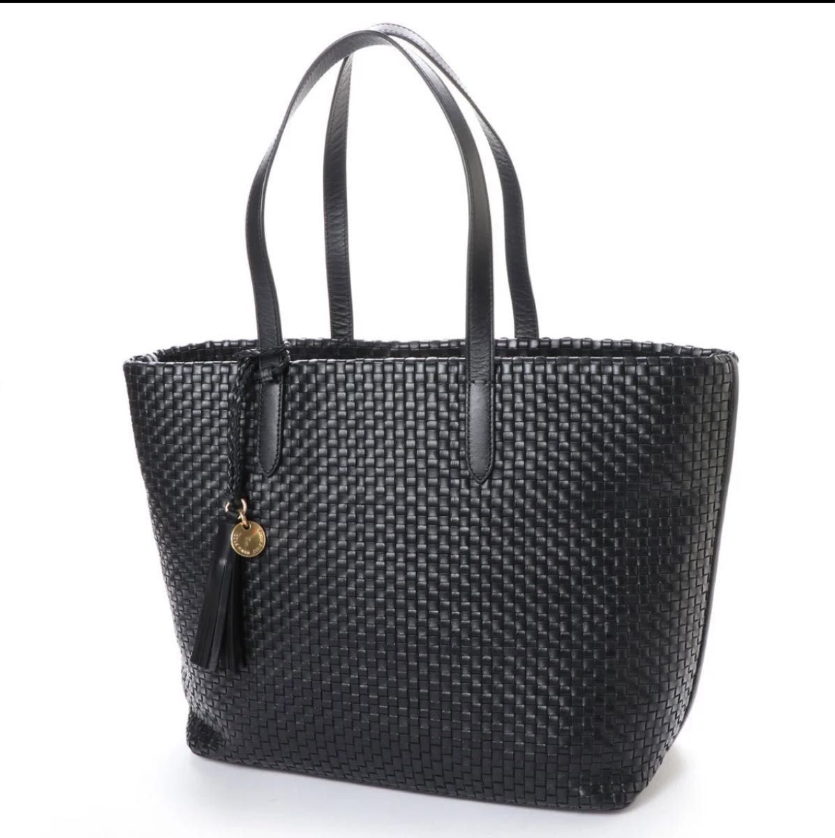 COLE HAAN ジェネヴィーブウォーブントート ブラック 定価65,000円 