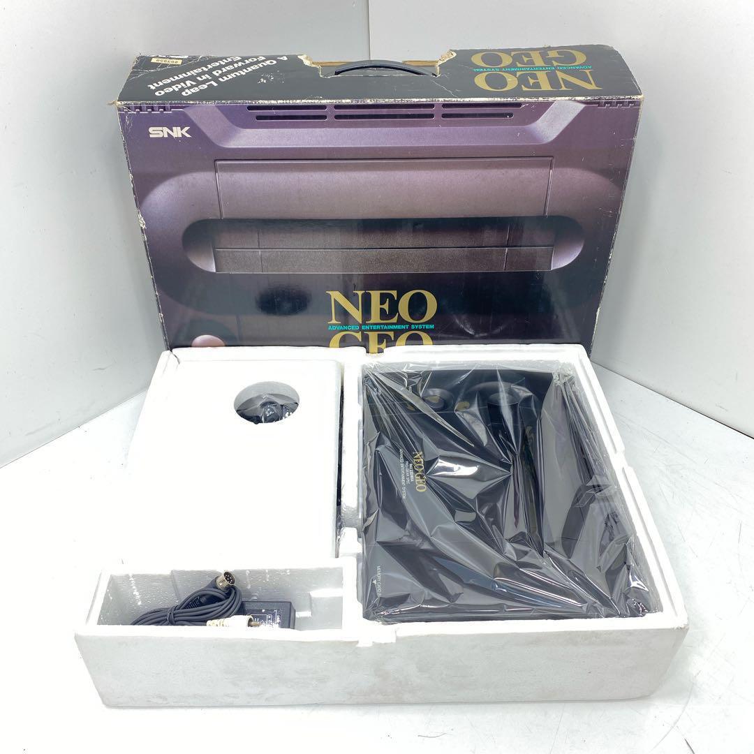 【極美品】SNK NEO GEO 日本製 完動品 NEOGEO 本体 ネオジオ 箱付き SNK｜Yahoo!フリマ（旧PayPayフリマ）