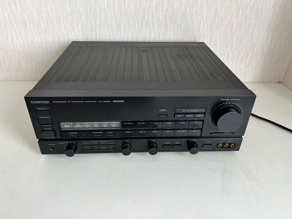 KENWOOD AVアンプ ブラック kenwood)avアンプ