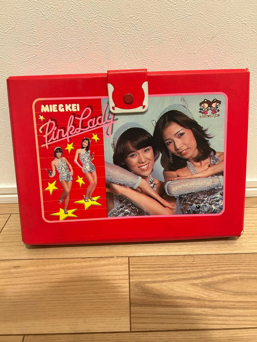 2748番 レア 希少 ピンクレディー おしゃれビューティーケース 未使用品 2748番 レア 希少 ピンクレディー おしゃれビューティーケース