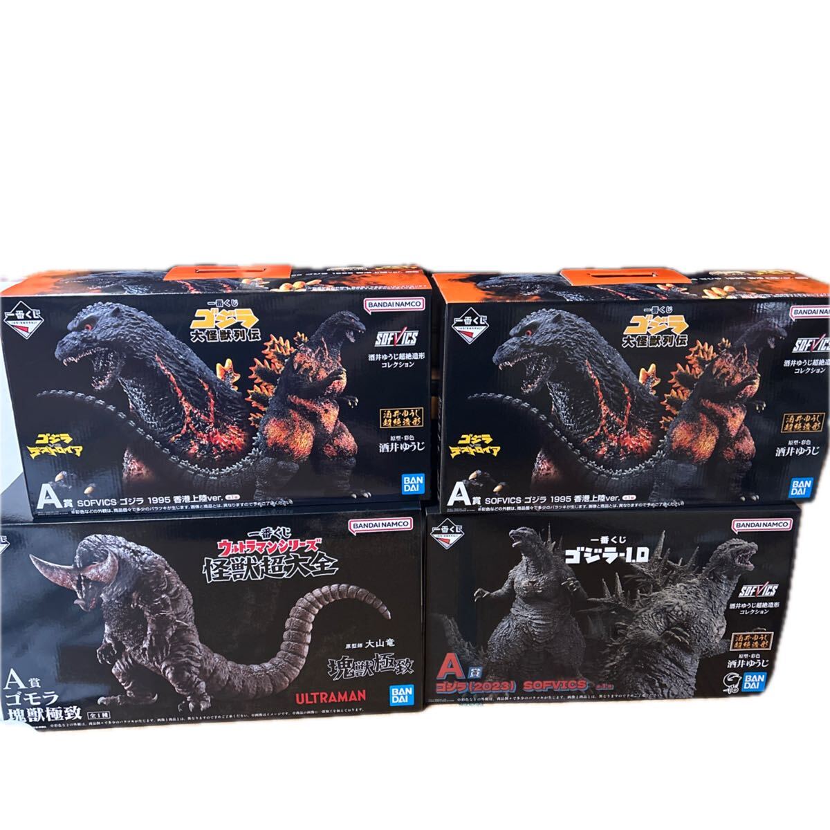 ゴジラフィギュアセット 未開封 アミューズメント専用景品 未開封】 ゴジラ Gogira フィギュア 6体セット - メルカリ