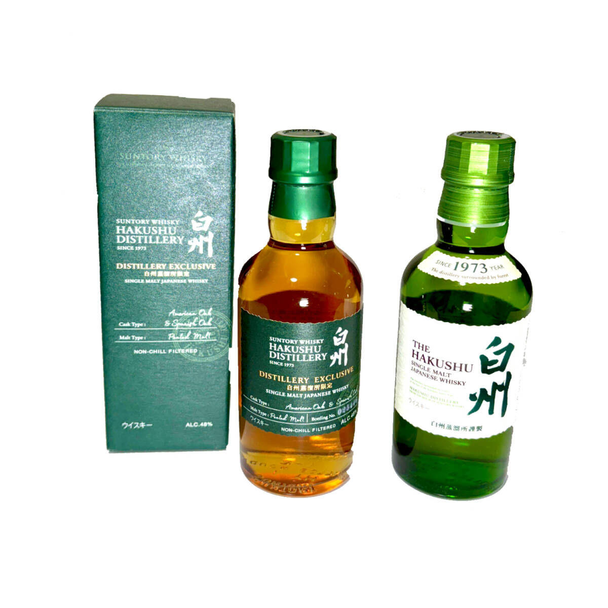 サントリー シングルモルトウイスキー 白州 NV 180ml 10本セット