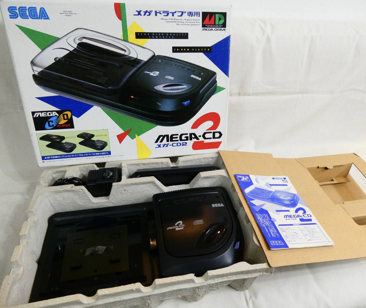 【整備済み】メガCD 2 本体一式 整備済み】メガCD 2 本体一式