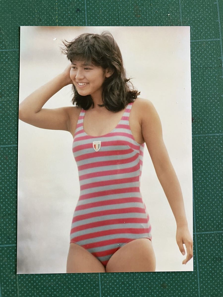 石川秀美／水着　新品　特典ポスター　店舗保管品　送料込み　80年代当時物 レア 石川秀美／水着 新品 特典ポスター 店舗保管品 送料込み 80年代