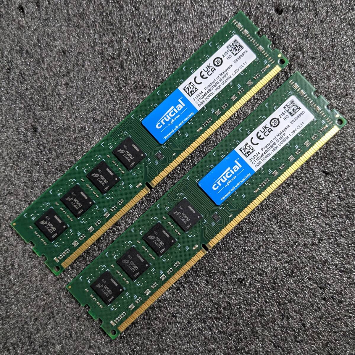-3 SUNEAST ノートPC用メモリ DDR3L-1600 8GB 中古品 2個 合計16GB Shop at JDirectItems Fleamarket from Japan