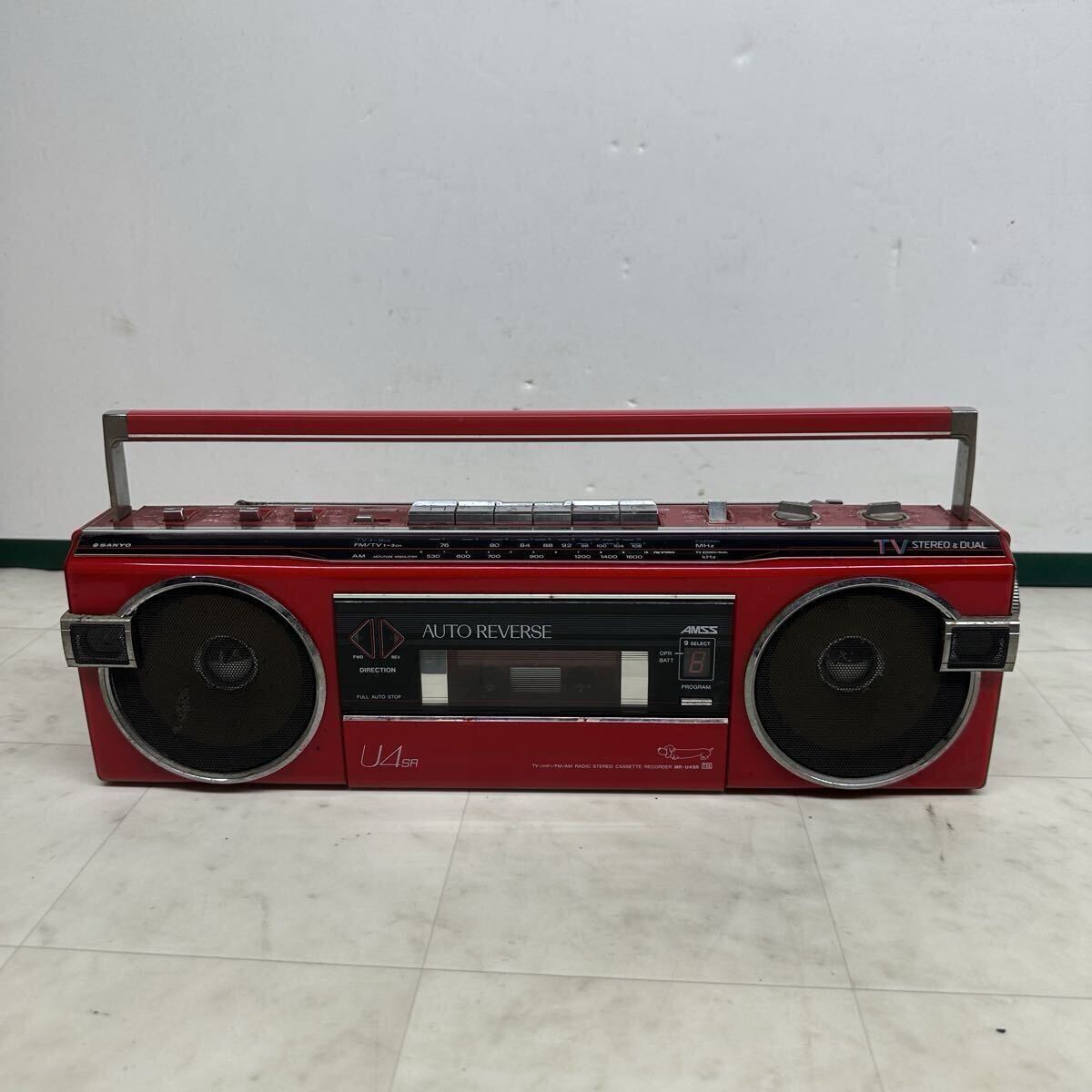 SANYO サンヨー ステレオラジカセ MR-U4MKⅢ