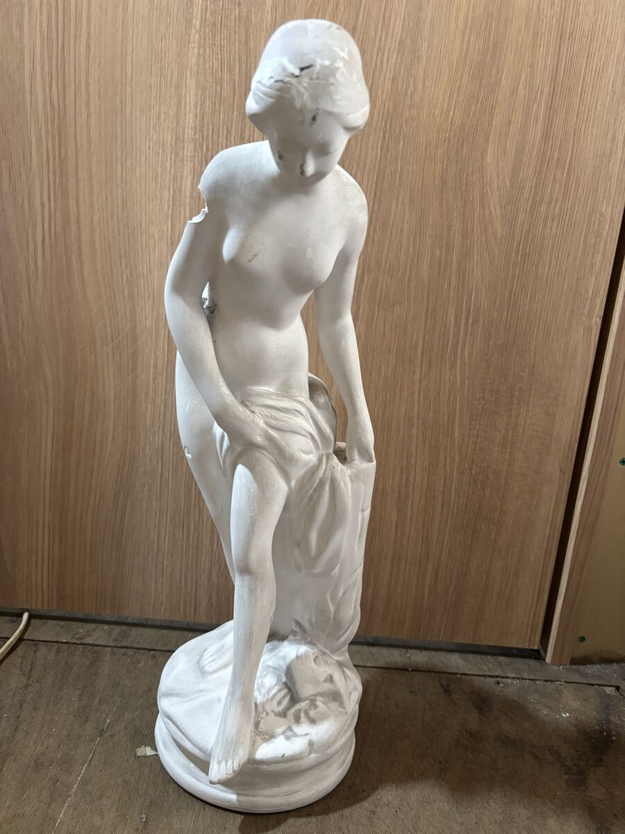 岡石膏像製作所 YOKOHAMA Oka 裸婦 女子 デッサン像 美術彫刻 石膏 岡石膏像製作所 YOKOHAMA Oka 裸婦 女子 デッサン像 美術彫刻 石膏