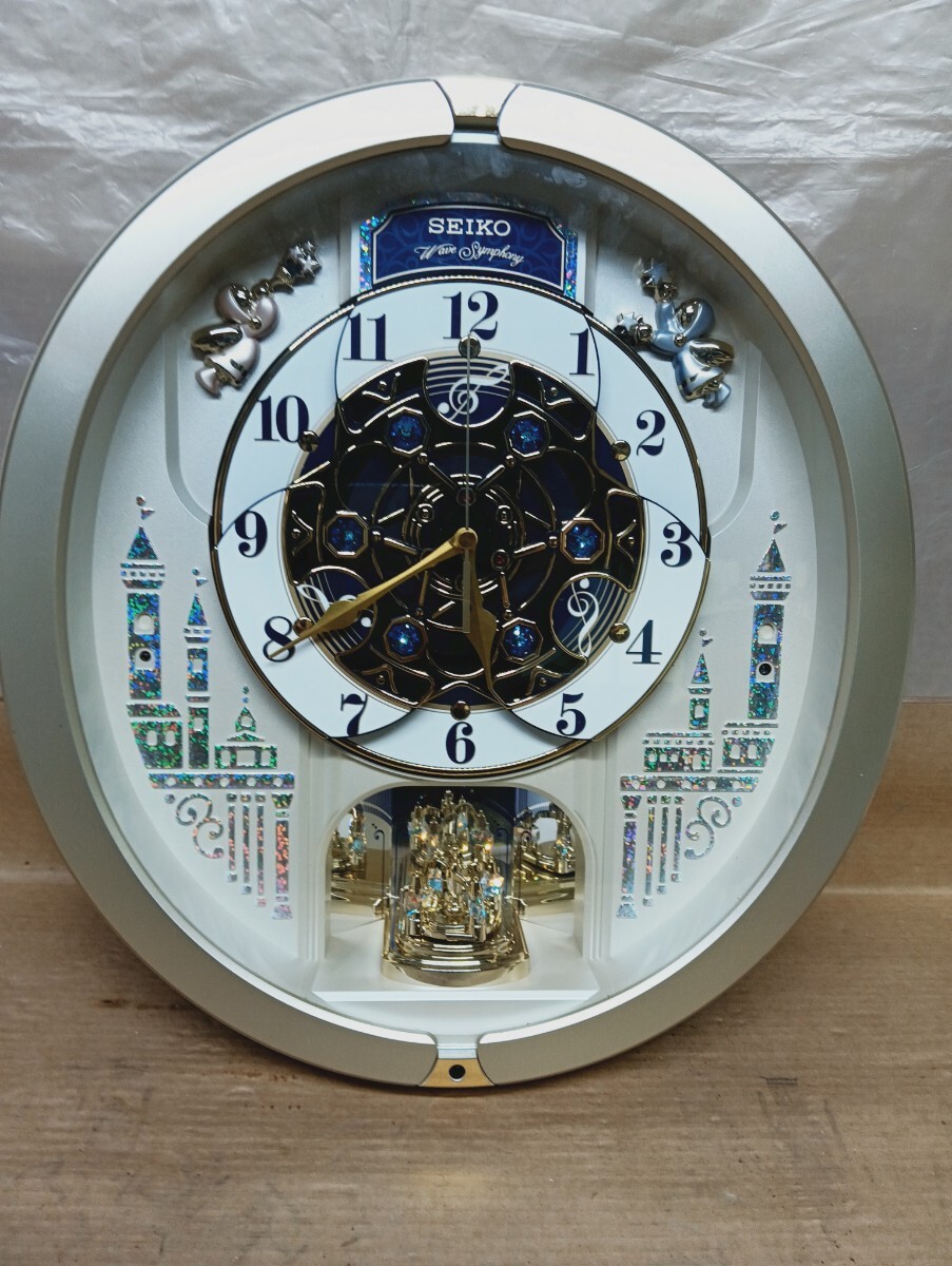 ⑥SEIKO セイコーWhether Window RE516B 掛け時計 天気予報 メロディ