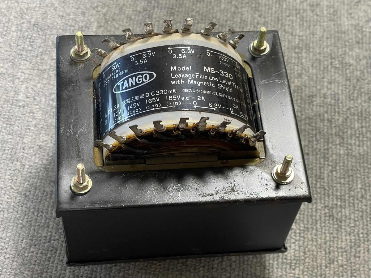 TANGO タンゴ MS-160 電源トランス 、動作品