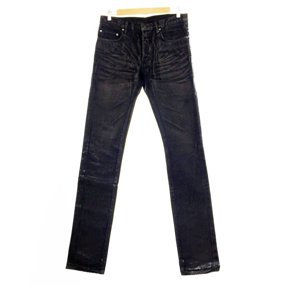 dior homme 06aw 爪痕加工デニム　clawmark サイズ29 06AW Dior Homme 爪痕 インディゴ デニム 28 エディ - メルカリ
