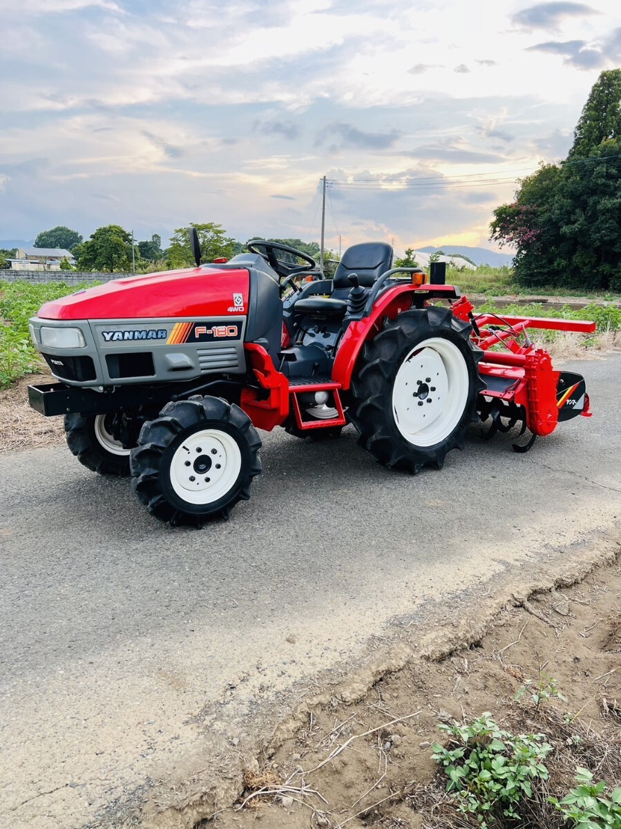 新潟発 ヤンマー トラクター F235D アワー1512h 中古 23馬力 4WD