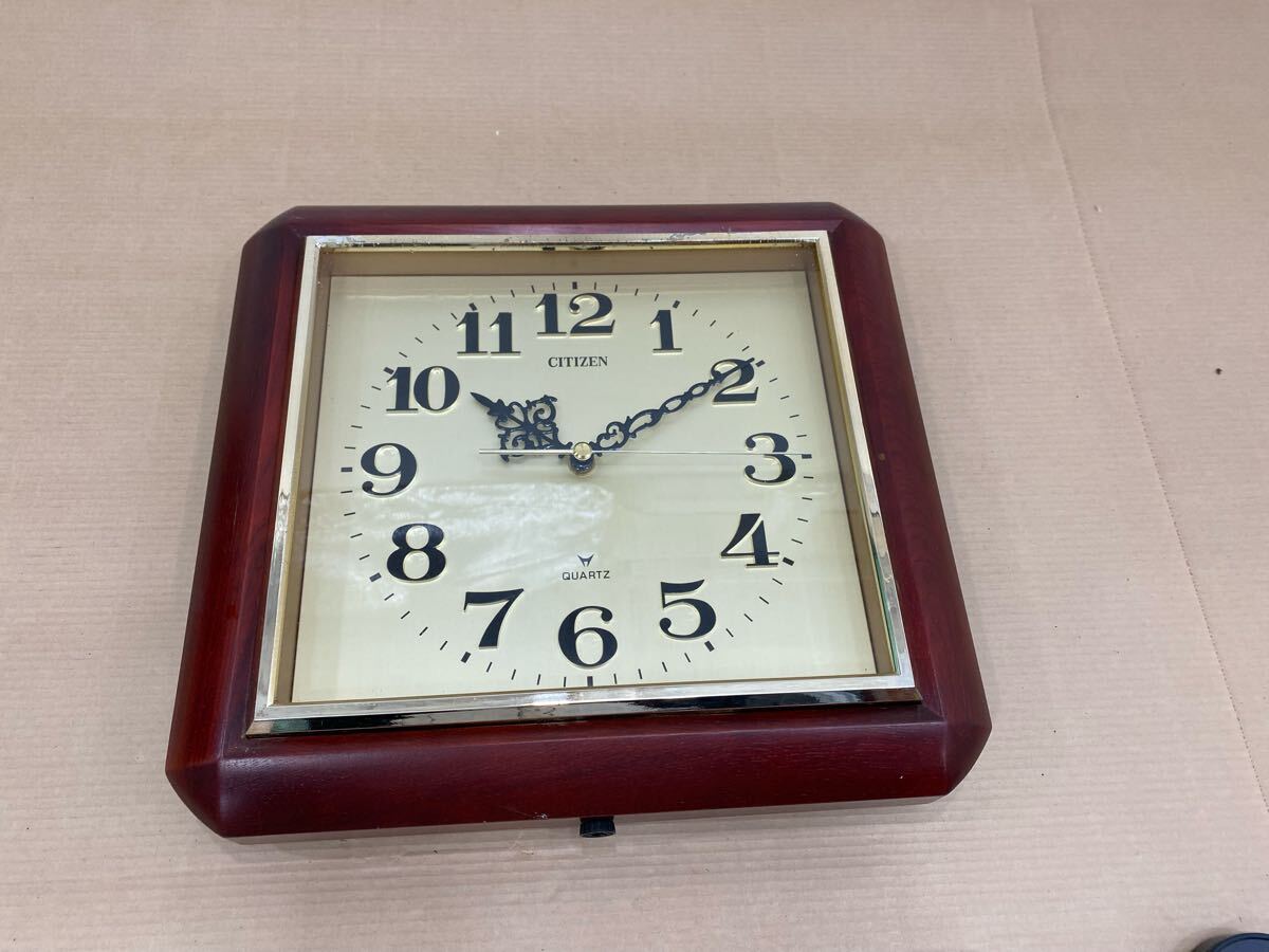 動作品 CITIZEN SYNCLOCK 昭和レトロ 赤枠 掛時計R8SB398 動作品 CITIZEN SYNCLOCK 昭和レトロ 赤枠 掛時計R8SB398 動作品