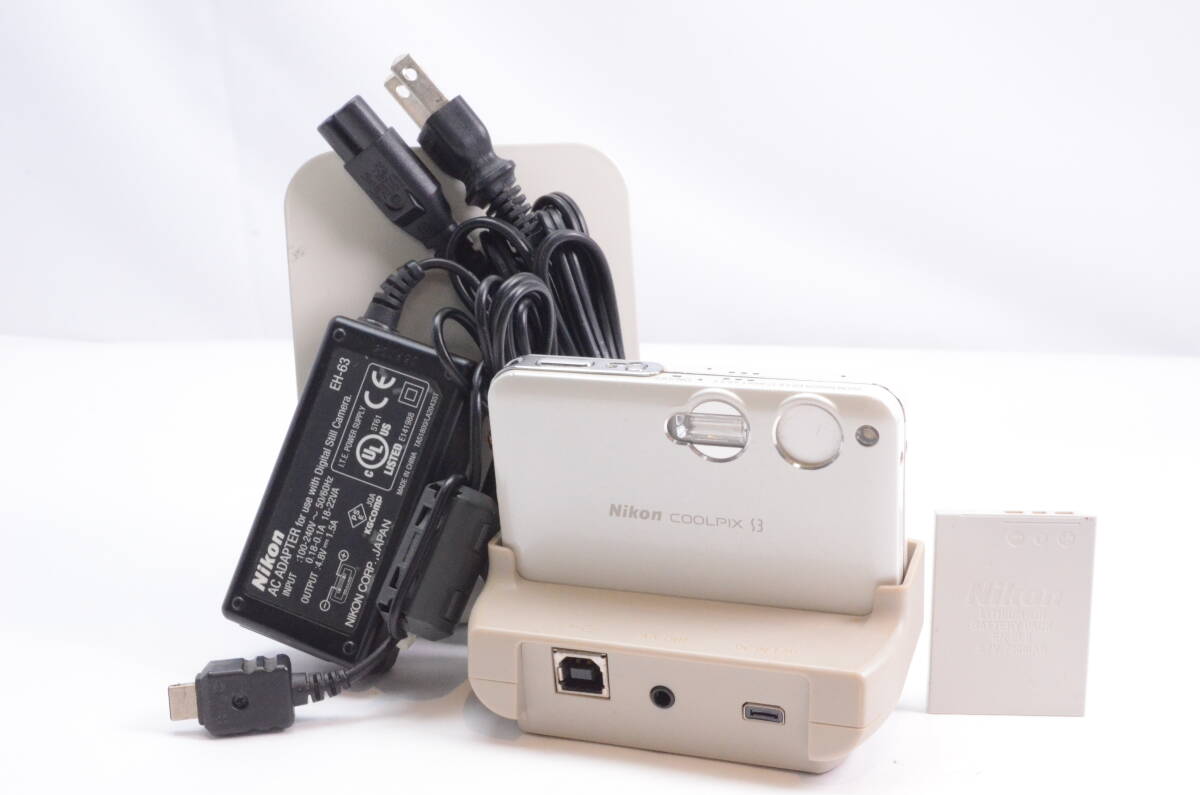 2005年製⭐️【Nikon ニコン】 COOLPIX S3/クールピクス エス3 Amazon.com : Nikon Coolpix S3 6MP Slim-Design Digital Camera