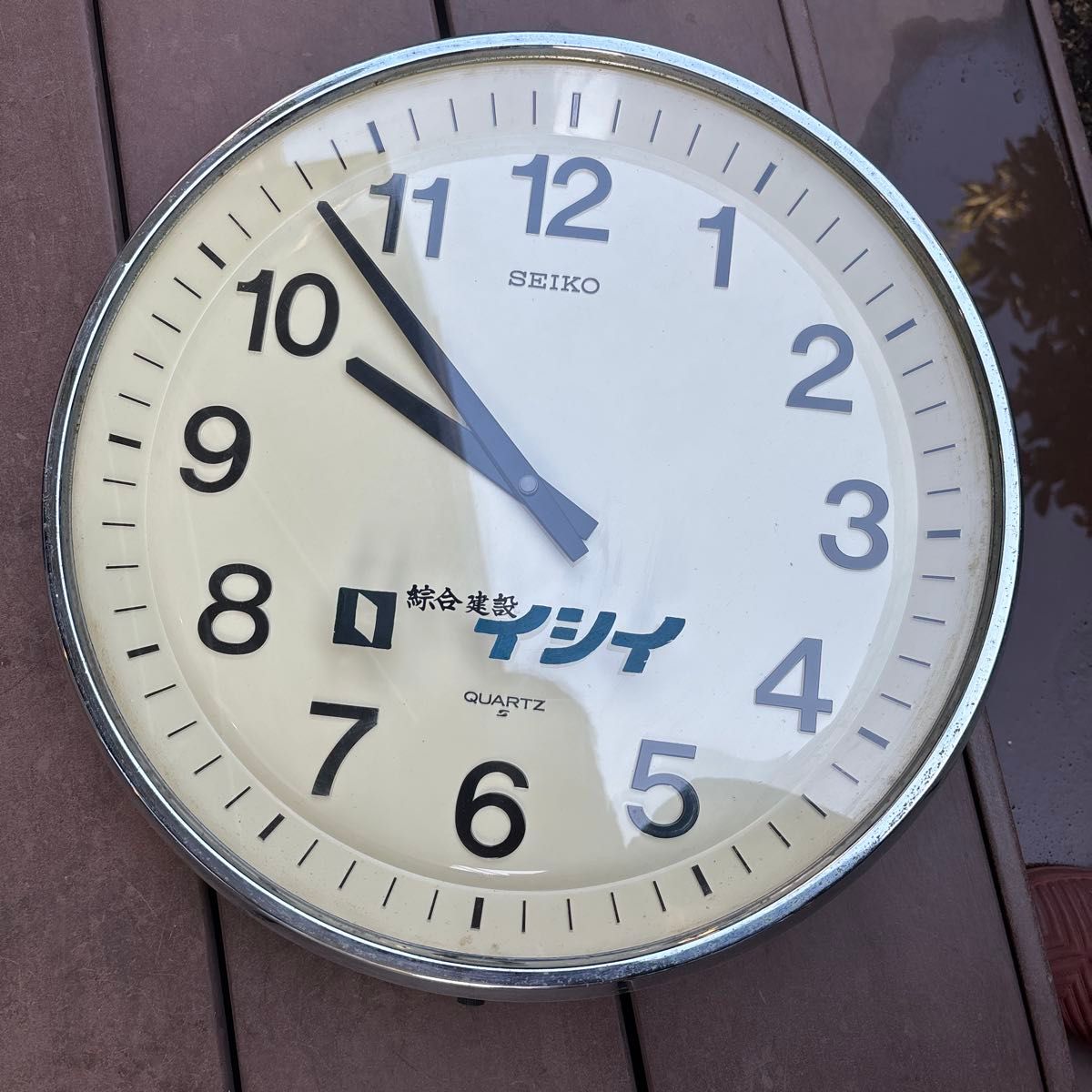 SEIKO セイコー 防塵掛時計 船舶時計 バス時計 QA513 P.F.S.風