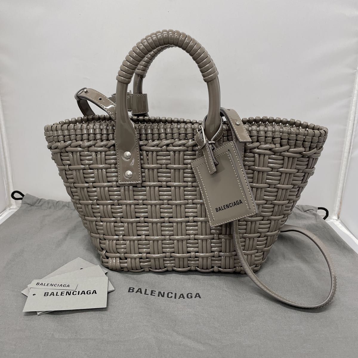 BALENCIAGA バッグ トライアングル ショルダー ハンド □2way 