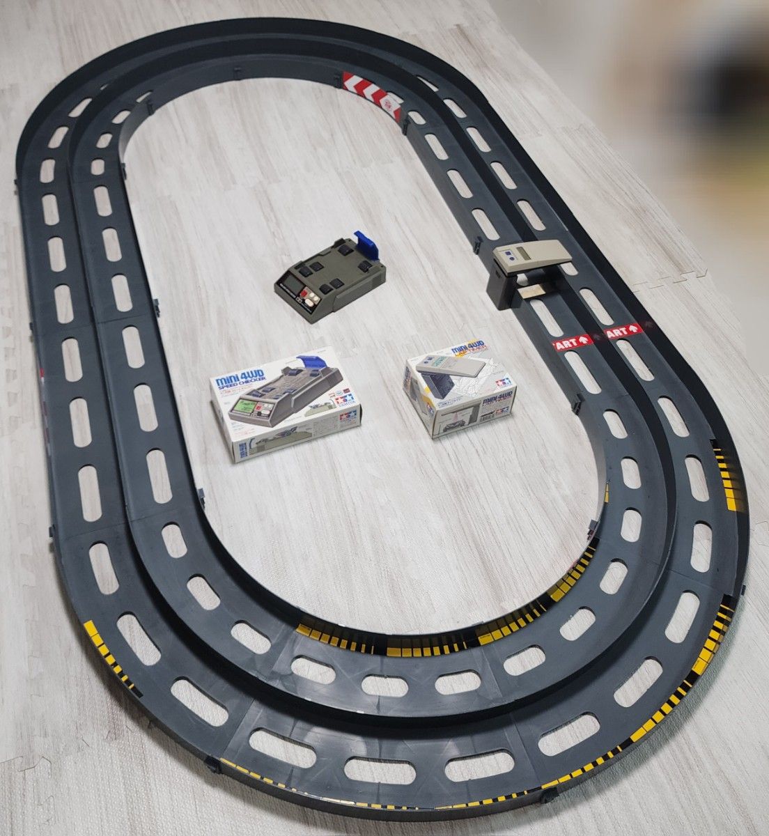 TAMIYA タミヤ ミニ四駆 ラップタイマー 箱・説明書付 アルミテープ
