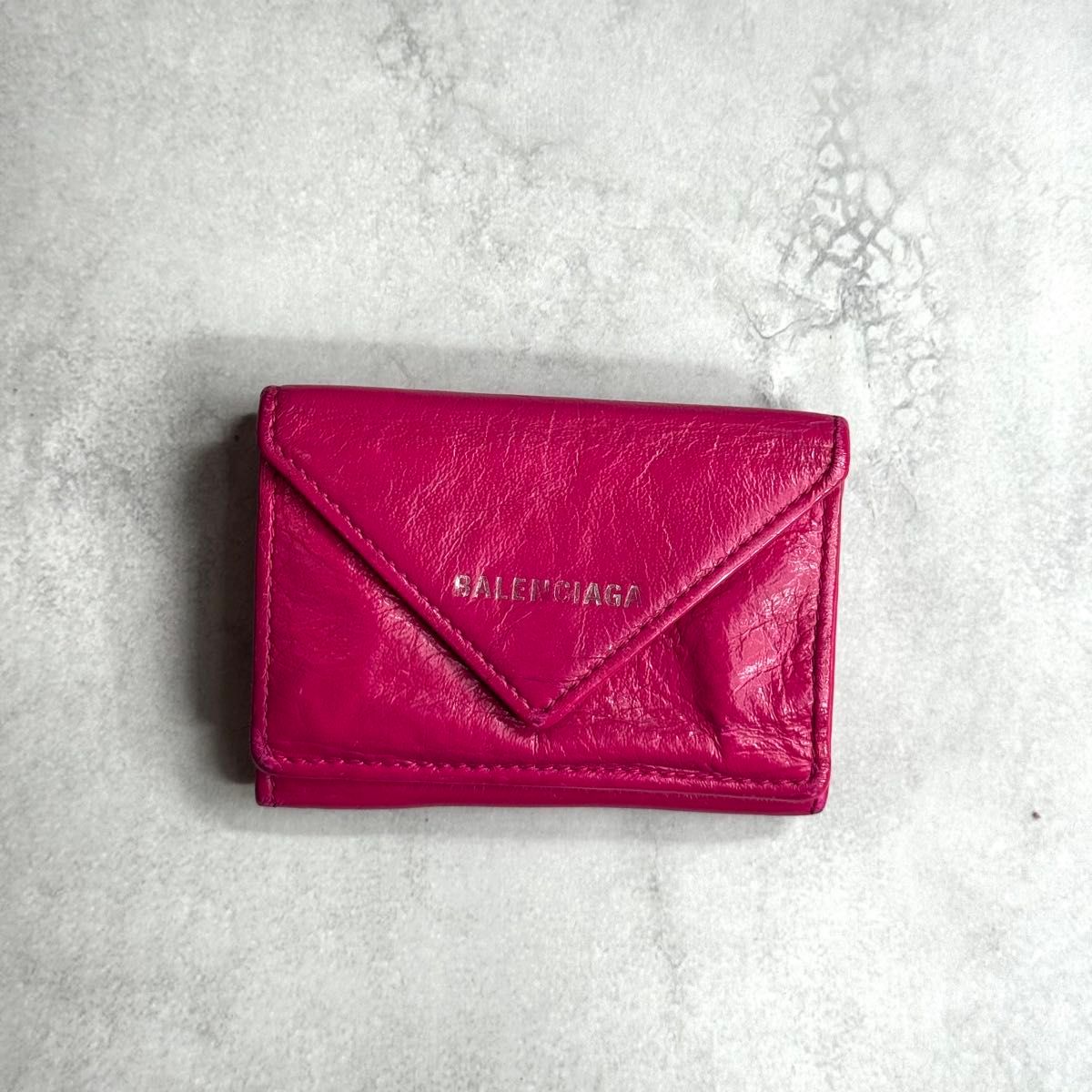 BALENCIAGA 長財布 ピンク レザー | Shop at JDirectItems Fleamarket 