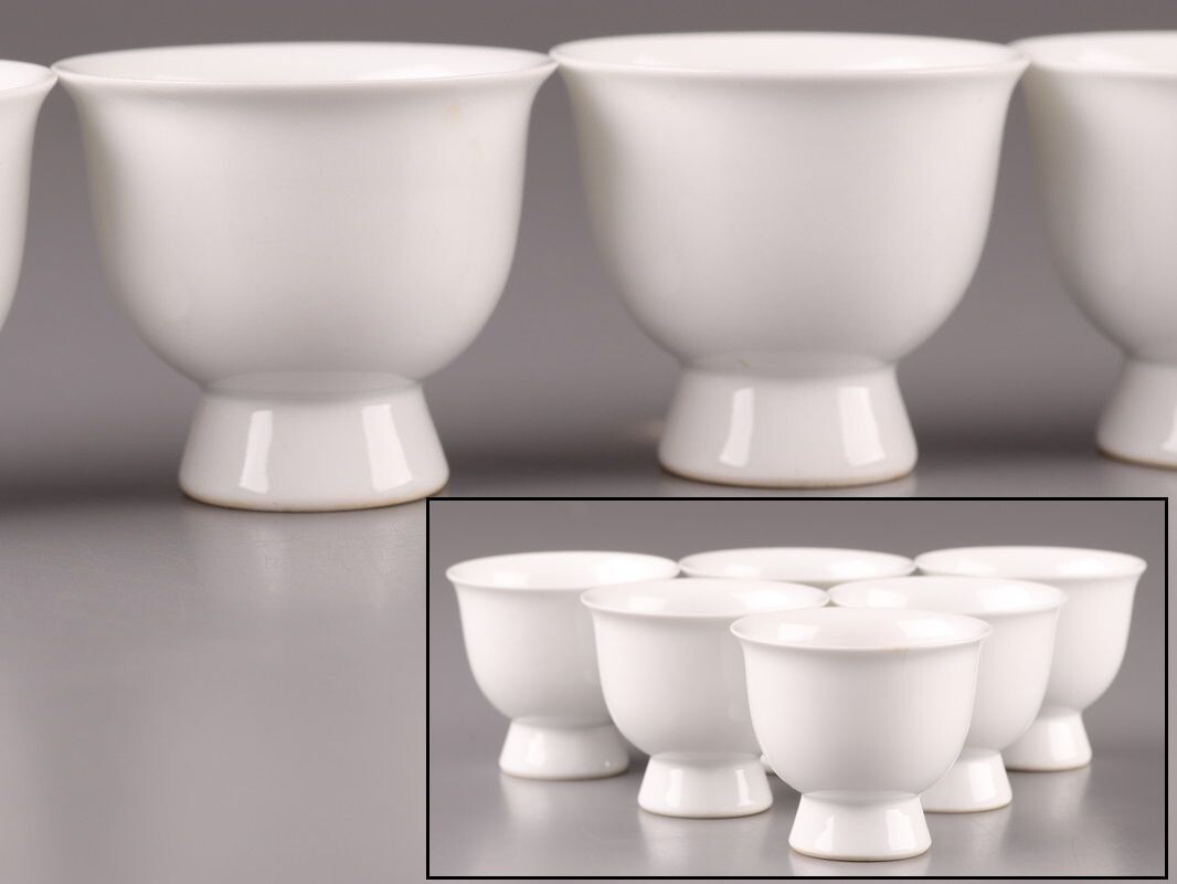 西】J155 中国古玩白磁鉢唐物/【Buyee】