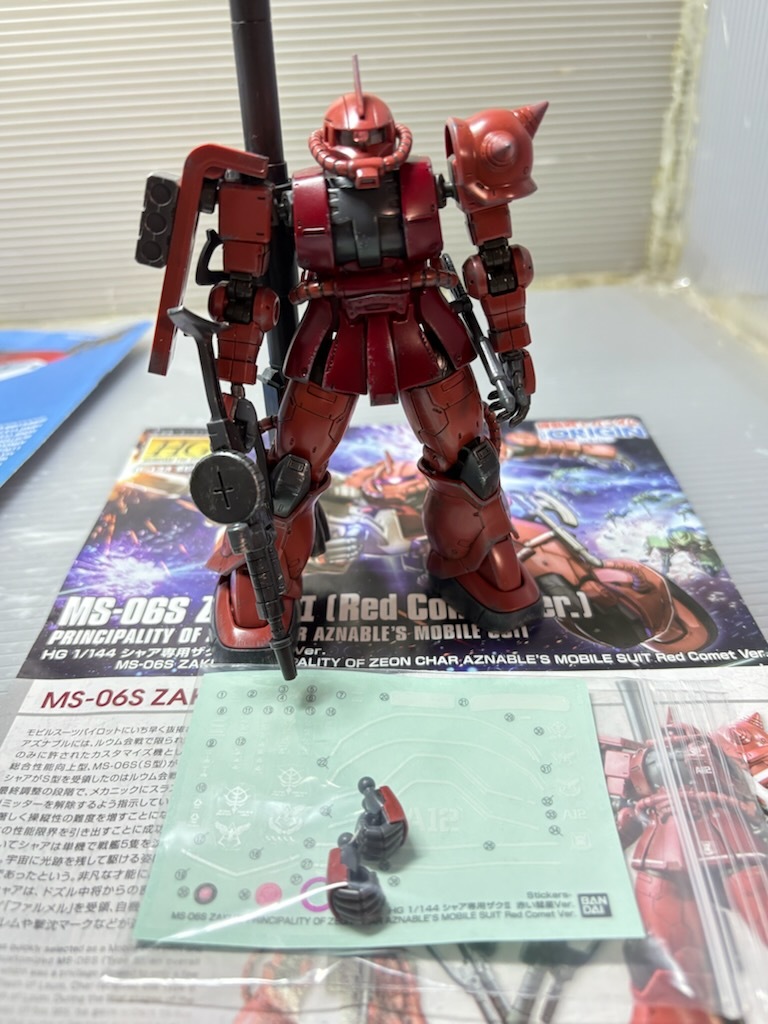 HG 1/144 ザクⅠ THE ORIGIN 完成品 ガンプラ完成品 プラモデル完成品