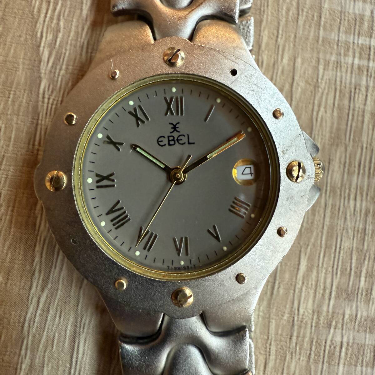 EBEL 987902 1911 クラッシック クォーツ メンズ電池交換済み 【公式通販】