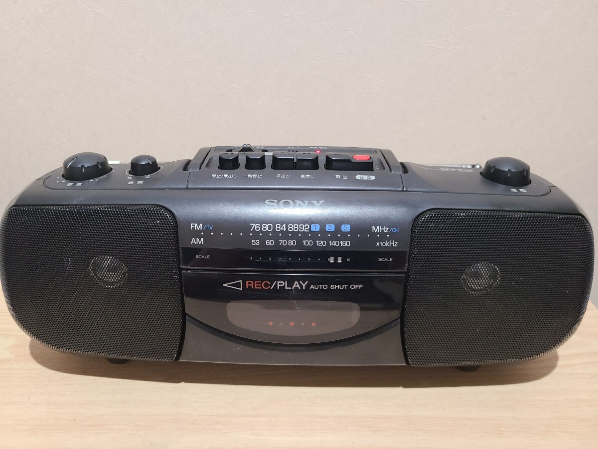 SONY ラジカセ カセットテーププレーヤー CFS-F5 ジャンク Resultados