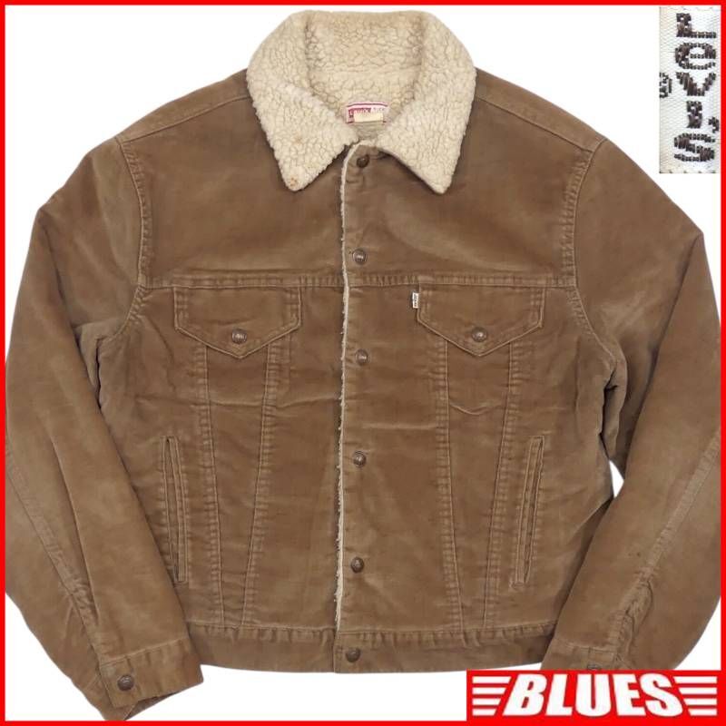 70's リーバイス 70505 コーデュロイ トラッカージャケット 3rd 40