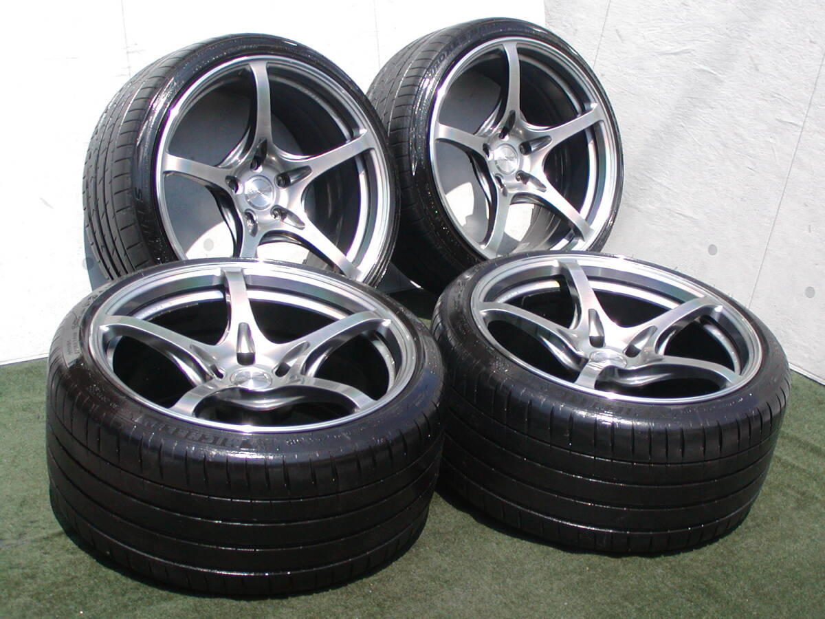 RAYS VOLK G025 9.5 19×8.5J 18インチ」の落札 美品 バリ山 RAYS ボルクレーシング G025 8.5j+45 pcd112 19インチ レイズ FORGED VOLK RACING ベンツ VW アウディ BMW スタッドレス