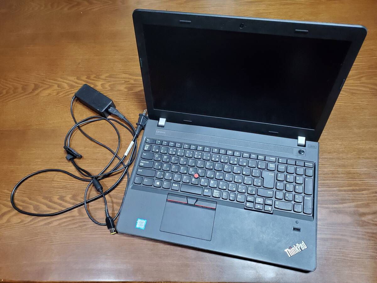 Lenovo E570 メモリ8Gb ジャンク Lenovo ThinkPad E570 20H5CTO1WW フルHD液晶・Core i7・8GB