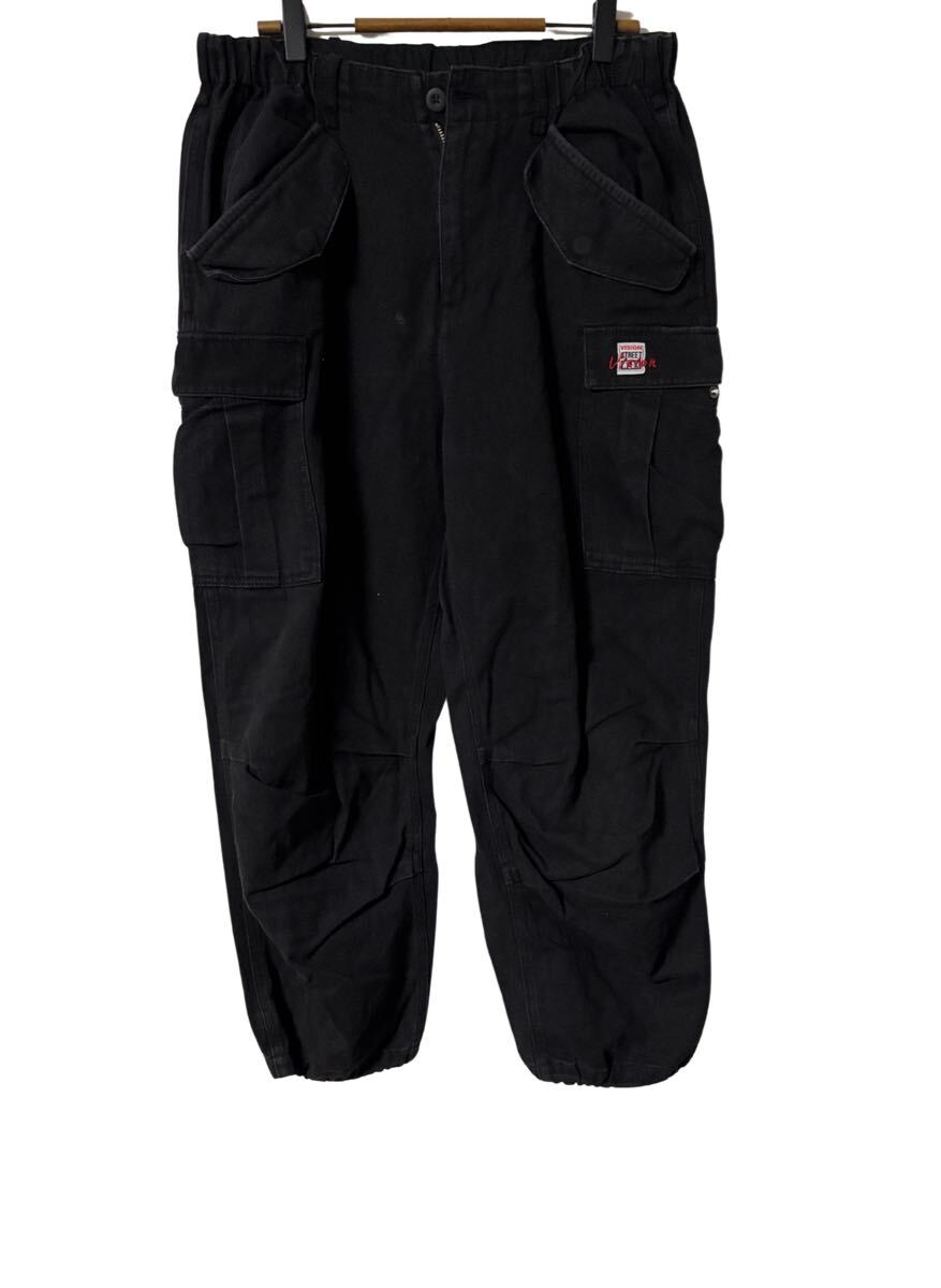 S.F.C WIDE CARGO PANTS エスエフシー ブラック カーゴパンツ Mサイズ