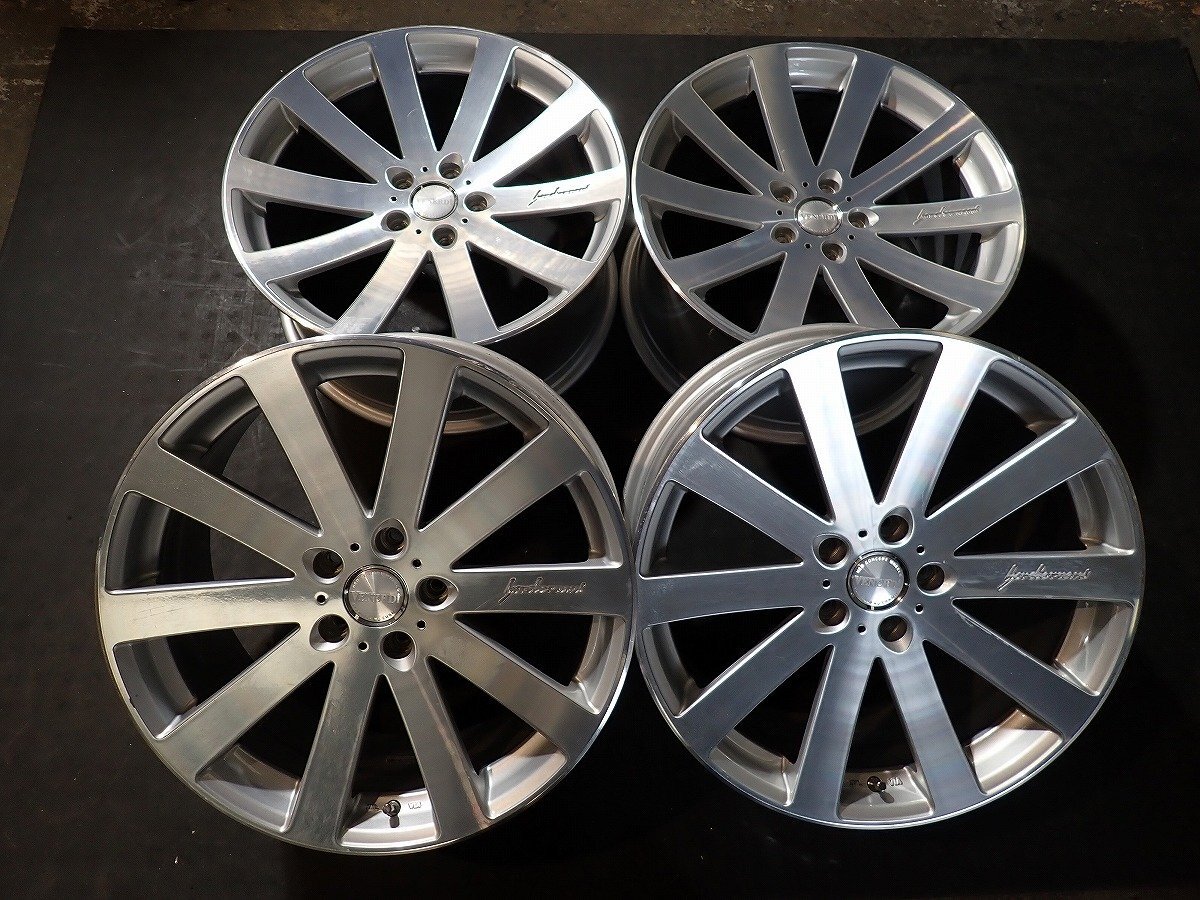 □中古ホイール□ Catelina VENERDi 19インチ 8J +45 5H 114.3 人気 