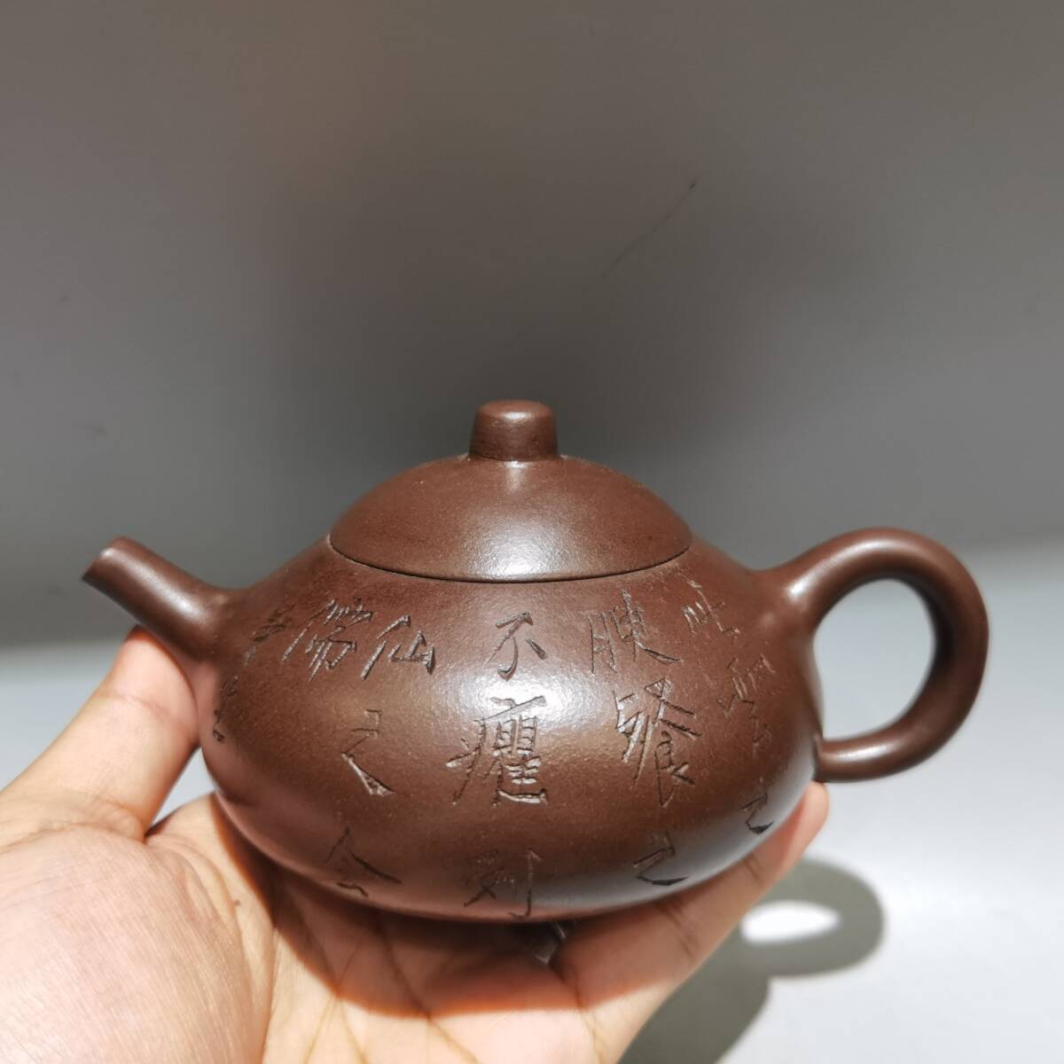 西施壺 煎茶道具 中国古美術 紫砂壺・紫泥急須・茶壺・茶道具 /【Buyee