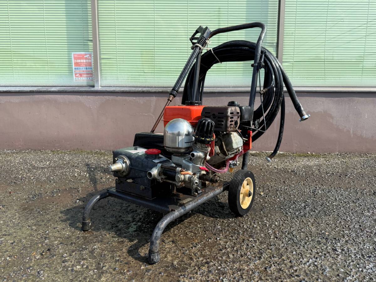秋田発 丸山 高圧洗浄機 KSW10 三菱エンジン ガソリンエンジン 